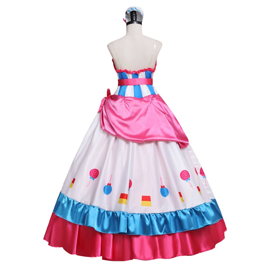 Vestido de Cosplay Rosa My Little Pony | Fantasia para Mulheres Halloween, Festas e Eventos - Estrela Cosplay