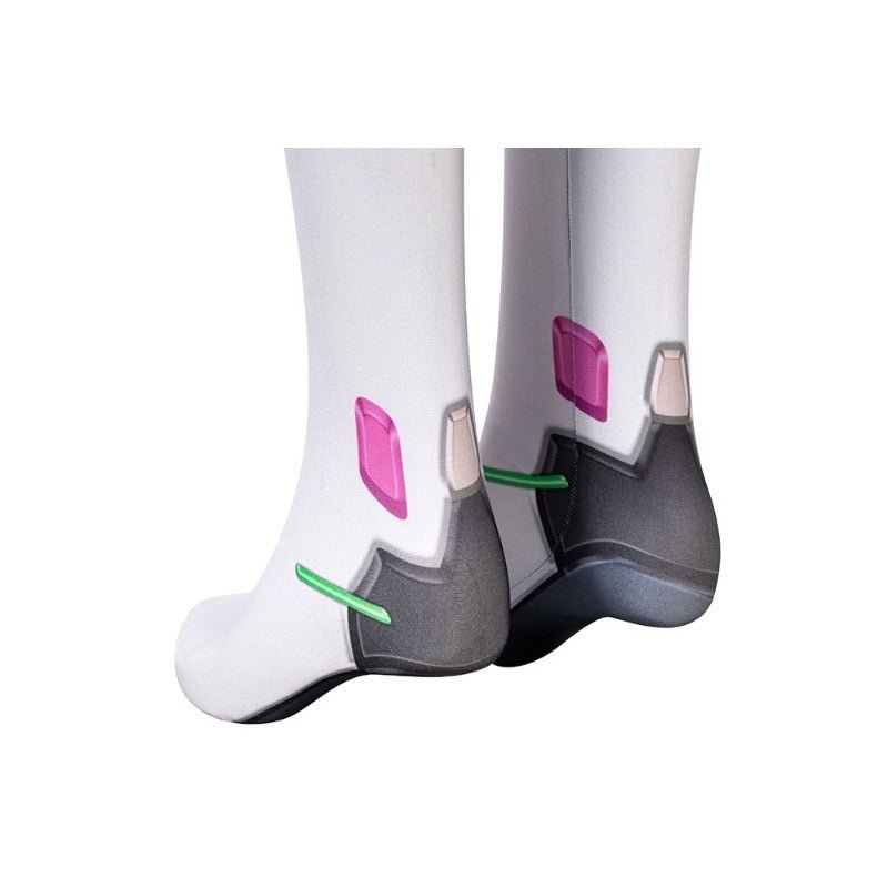 Roupa de Cosplay Overwatch D.Va - Traje Completo com Impressão Digital para Fãs - Estrela Cosplay