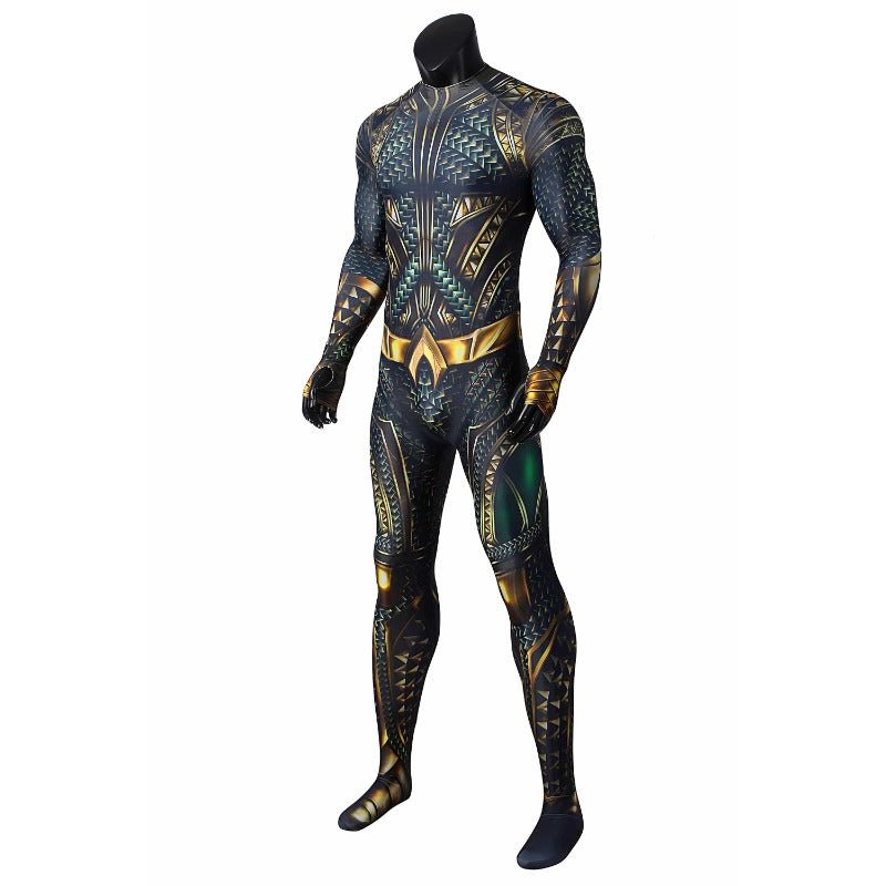 Traje de Aquaman para Cosplay - Macacão para Homens, Super-Herói da DC Comics, Fantasia de Halloween e Carnaval - Estrela Cosplay