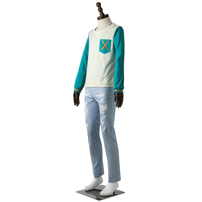 Jogo A3! Sakisaka Muku Cosplay Roupa Diária Casaco + Calça Preta para Adultos - Estrela Cosplay