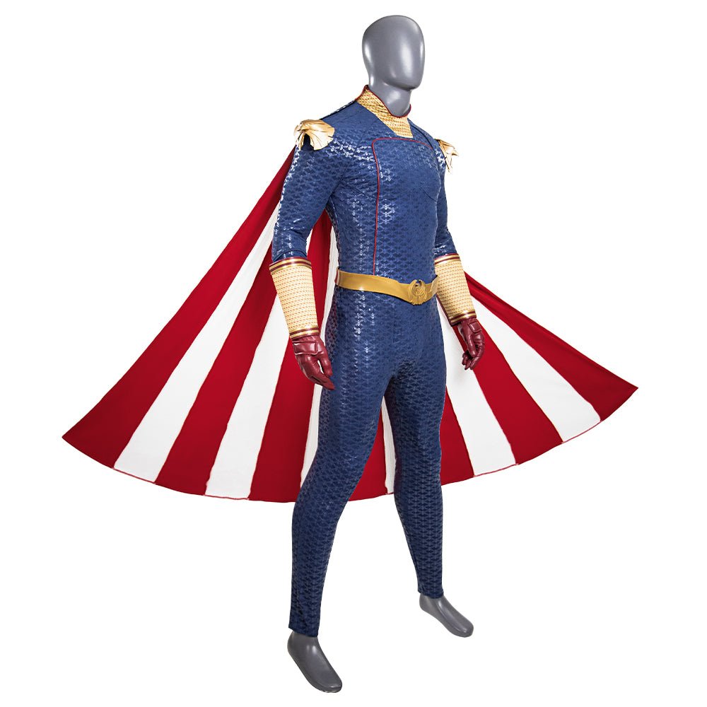 Fantasia de Cosplay Homelander da Série The Boys - Qualidade Premium - Estrela Cosplay