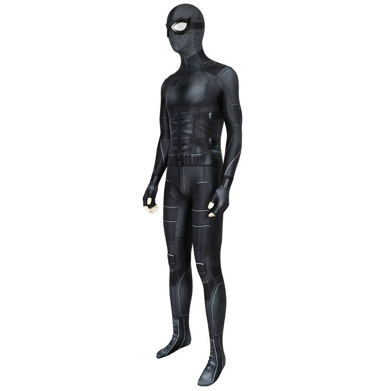 Traje Furtivo Spider-Man Longe de Casa Cosplay Macacão 3D Zentai Fantasia Halloween - Estrela Cosplay