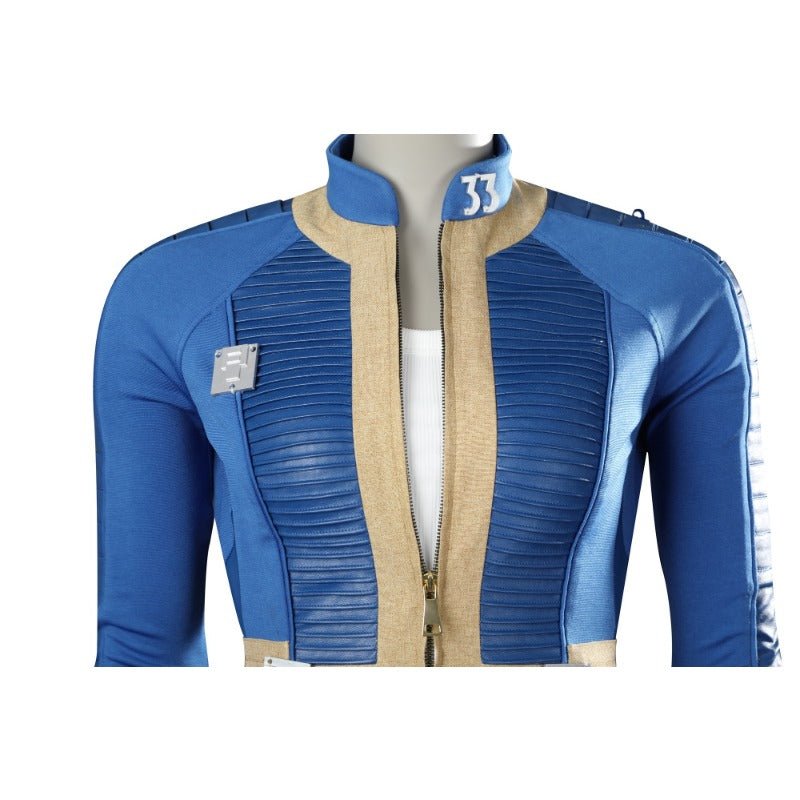 Fantasia Lucy Vault 33 Cosplay Jumpsuit Azul - Traje de Anime para Mulheres com Acessórios - Estrela Cosplay
