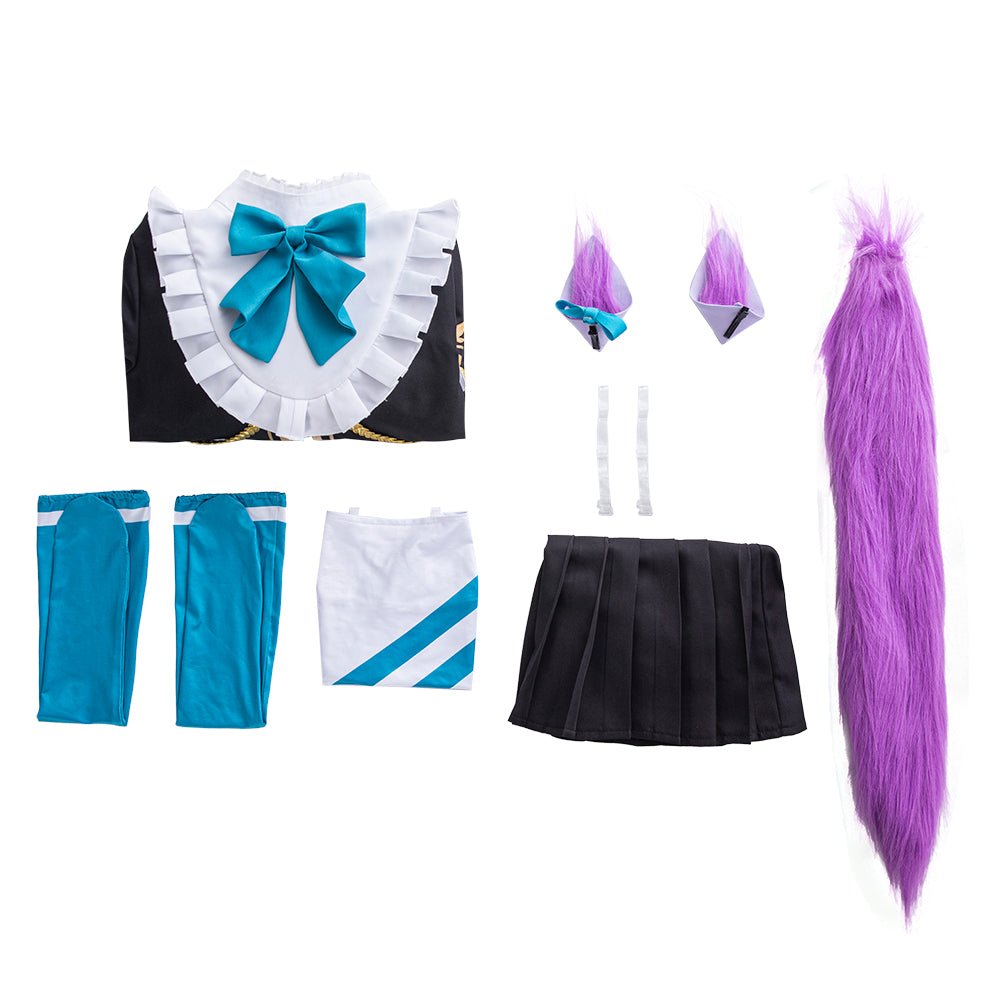Fantasia Mejiro McQueen Cosplay - Traje Elegante Inspirado no Anime Uma Musume: Pretty Derby - Estrela Cosplay