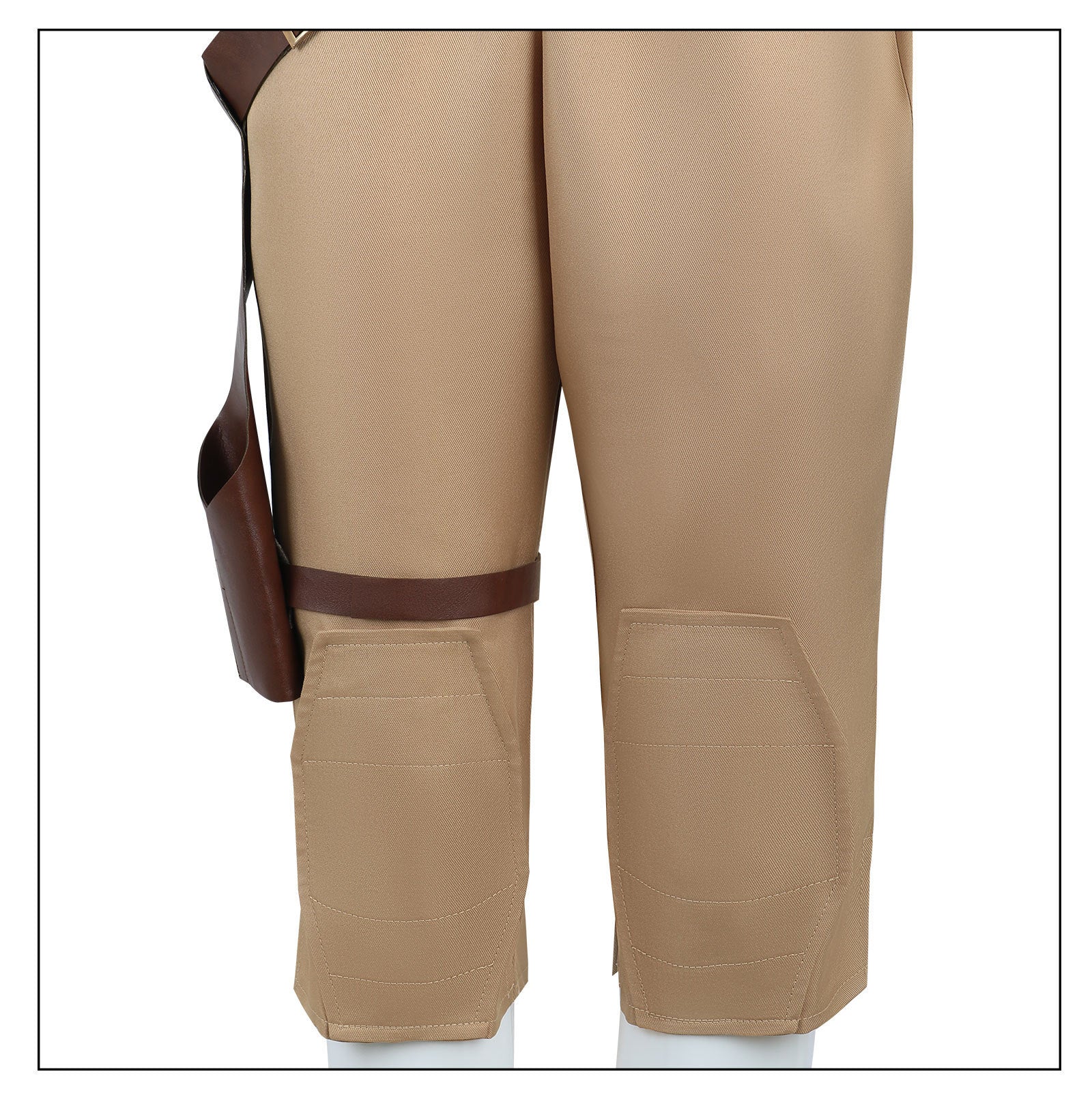 Traje de Cavaleiro Jedi Rey de Star Wars – Fantasia Premium para Cosplay e Halloween - Estrela Cosplay