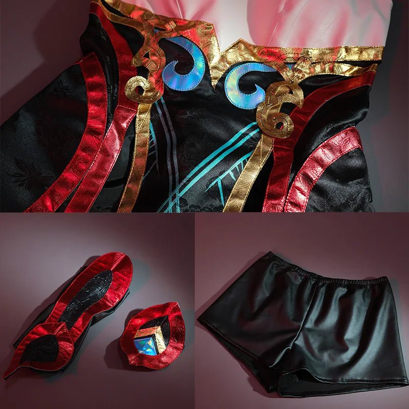 Fantasia de Cosplay LOL Mythmaker Irelia - Traje de Halloween Feminino - Estrela Cosplay