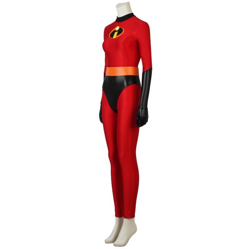 Fantasia de Cosplay Elastigirl Helen Parr de Incríveis 2 - Macacão com Máscara - Estrela Cosplay