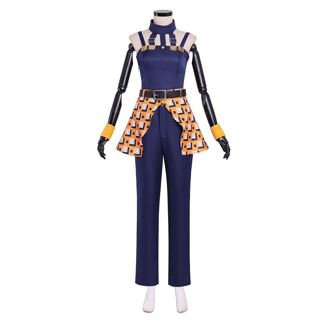 Fantasia de Cosplay JoJo's Bizarre Adventure Ghirga Narancia - Uniforme Unissexo para Fãs de Anime - Estrela Cosplay
