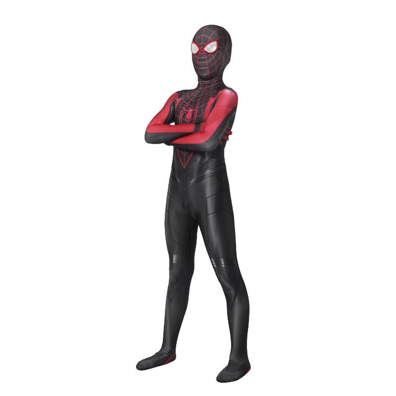 Fantasia Infantil Miles Morales Spiderman PS5 - Cosplay - Estrela Cosplay