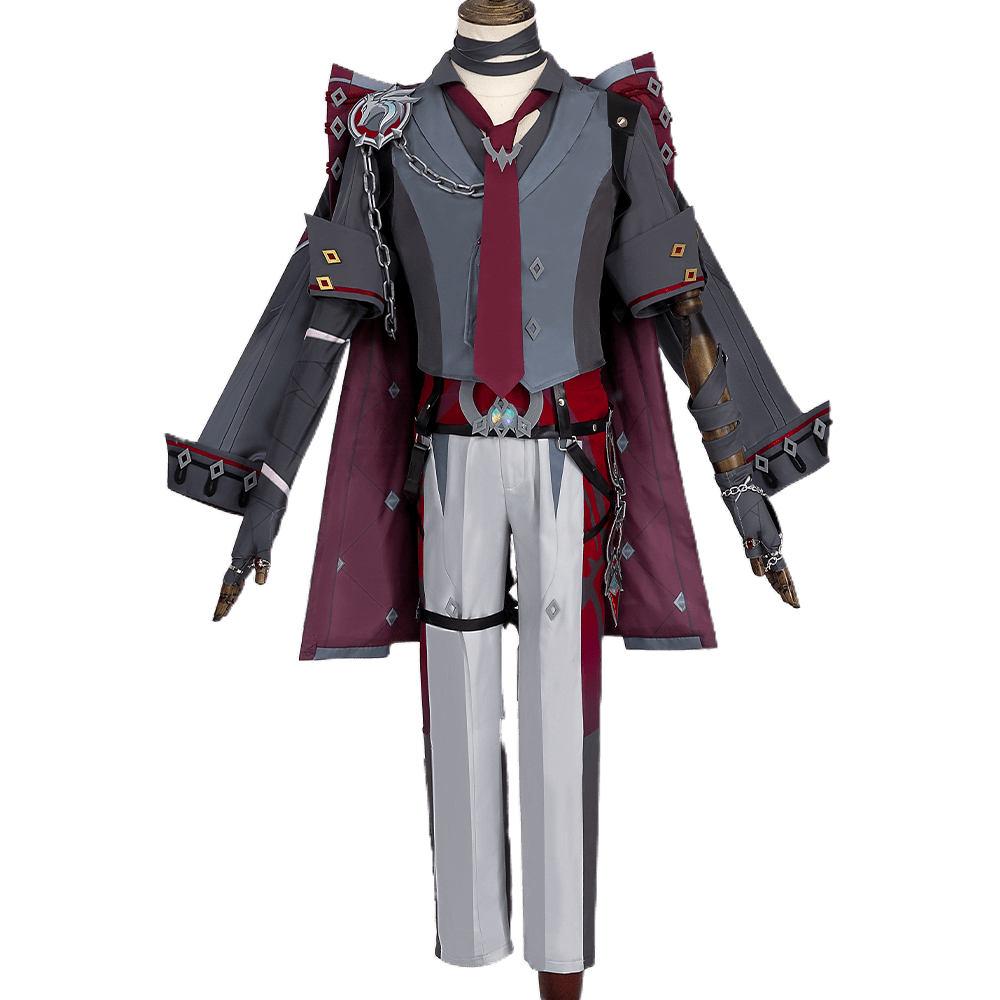 Fantasia de Wriothesley de Genshin Impact para Homens - Estrela Cosplay