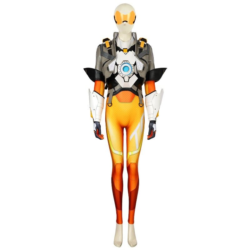 NOVA Fantasia Completa Tracer 2021 para Halloween e Fãs de Overwatch - Estrela Cosplay