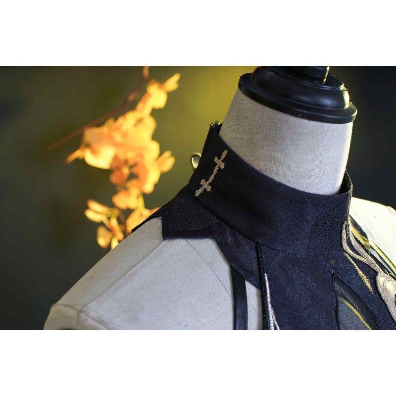 Fantasia Ganyu Cheongsam de Genshin Impact - Traje do Festival das Lanternas Shen He - Estrela Cosplay