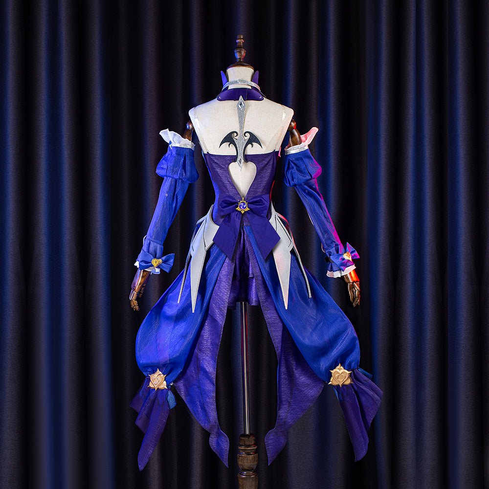 Traje de Fischl de Genshin Impact - Sonho Noturno da Verdadeira Realeza - Estrela Cosplay