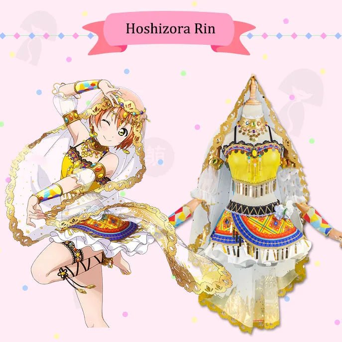 [PRÉ-VENDA] Estrela do Cosplay Anime Love Live Todos os Personagens Trajes de Cosplay Dançarinas Lovelive Kousaka Honoka Minami Traje de Cosplay - Estrela Cosplay