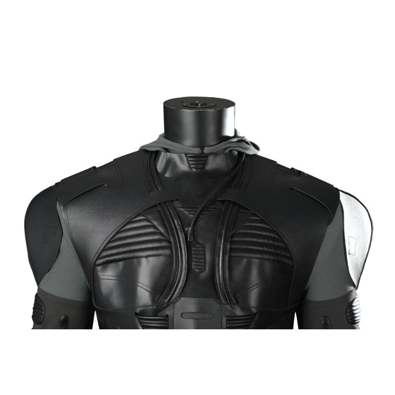 Fantasia de Cosplay de Paul Atreides Fremen Stillsuit de Duna 2 com Macacão e Máscara - Estrela Cosplay