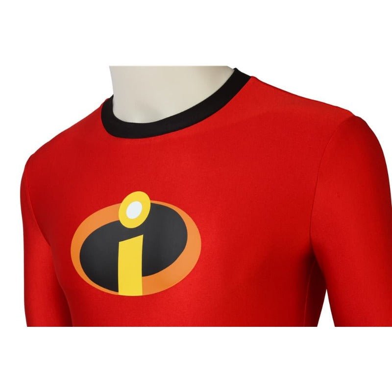 Fato de Cosplay Bob Man Parr - Macacão Anime Halloween 2023 - Estrela Cosplay