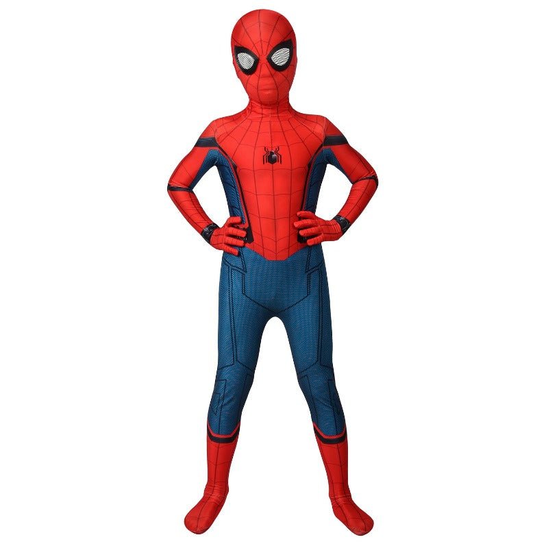 Fantasia de Criança Spider-Man Homecoming Halloween Macacão para Meninos e Meninas - Estrela Cosplay