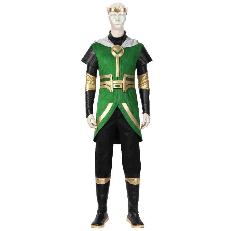 Fantasia de Loki Cosplay - Traje de Loki Laufeyson para Halloween e Eventos - Estrela Cosplay