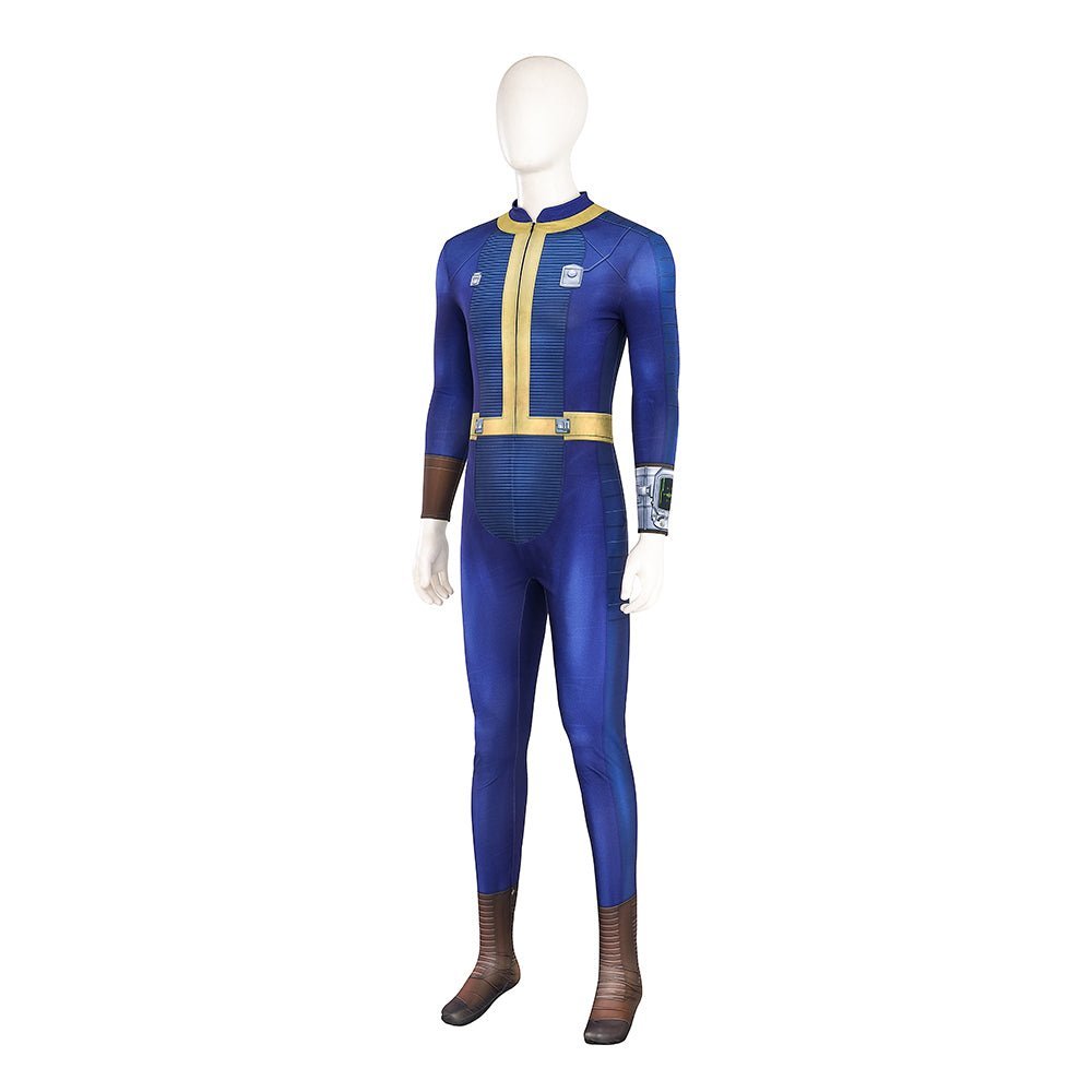 Traje de Cosplay de Morador de Vault da Série Ao Vivo de Fallout para Homens - Estrela Cosplay