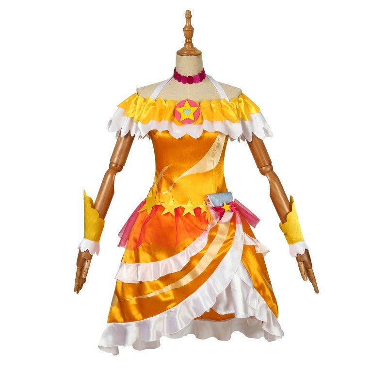 Traje de Cosplay Elena Amaya Erena Cure Ameriu Star☆Twinkle Precure para Fãs de Anime - Estrela Cosplay