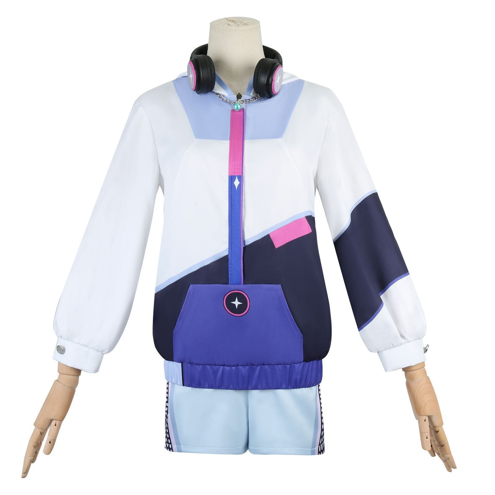 Fantasia de Qiqi de Genshin Impact – Conjunto Completo com Design Premium e Preciso - Estrela Cosplay