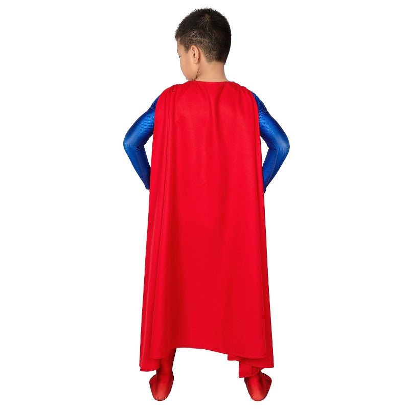 Fantasia de Superman Kal-El Clark Kent da Crise nas Terras Infinitas para Crianças - Cosplay de Super-Herói - Estrela Cosplay