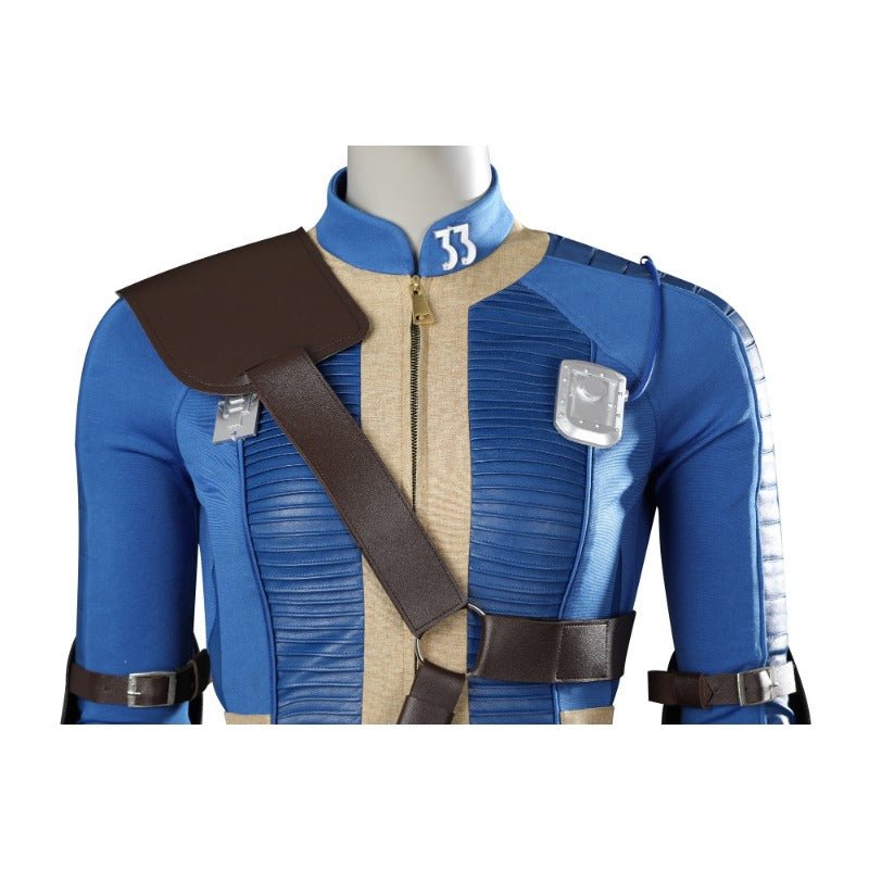 Fantasia Lucy Vault 33 Cosplay Jumpsuit Azul - Traje de Anime para Mulheres com Acessórios - Estrela Cosplay