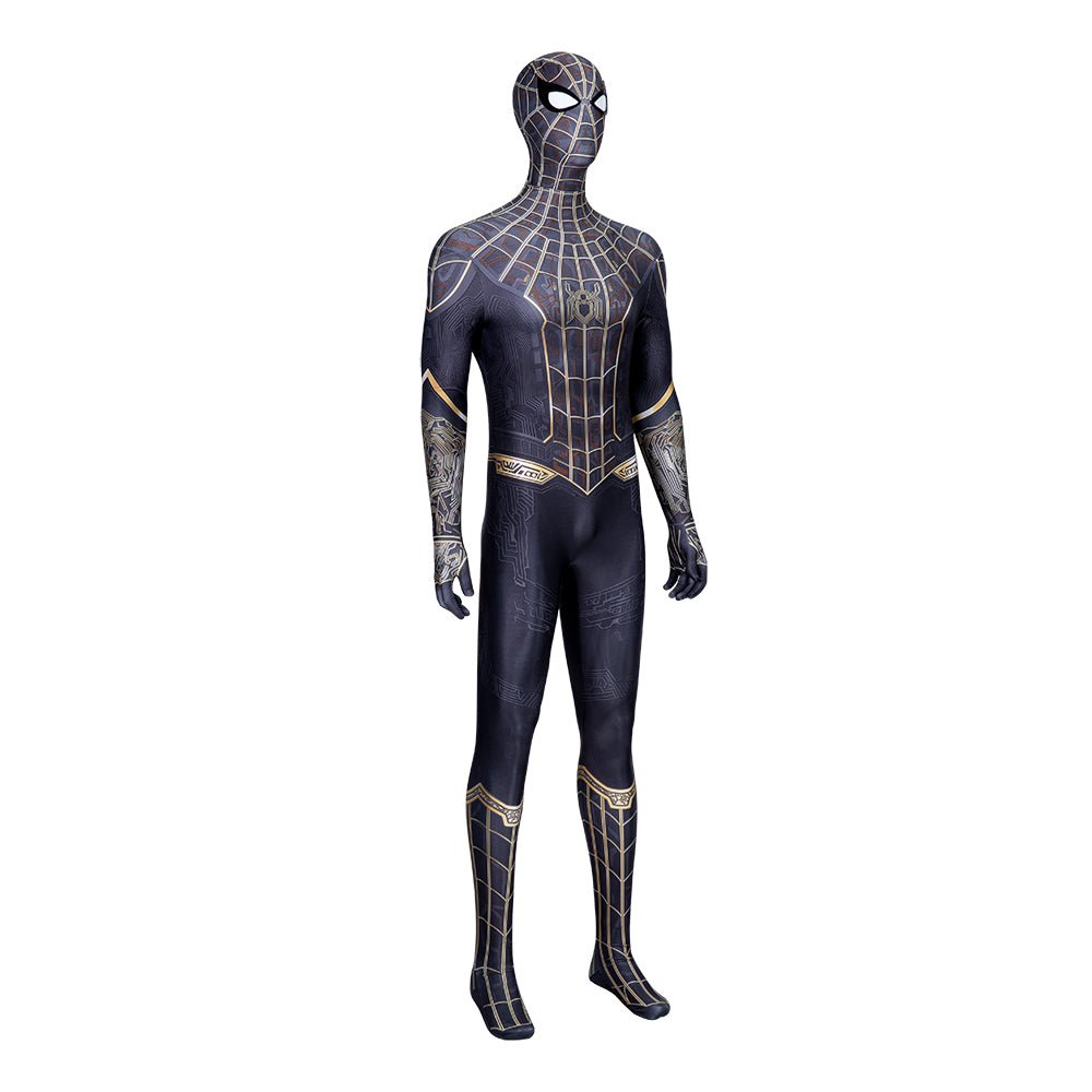 Traje de Cosplay Spider-Man No Way Home para Homens - Fantasia de Herói Zentai, Roupa para Halloween e Festas de Carnaval - Estrela Cosplay