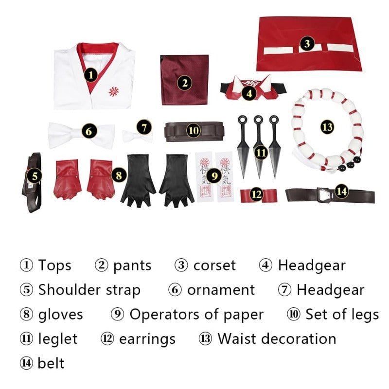 Fantasia de Kiriko para Halloween e Carnaval - Traje de Anime e Jogo para Adultos - Estrela Cosplay