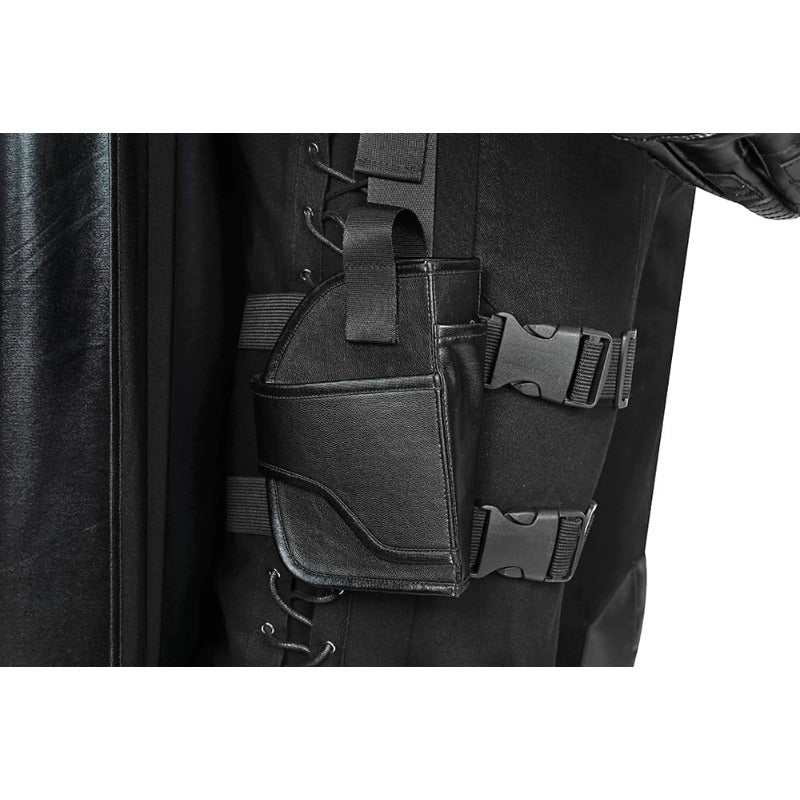 Traje de Cosplay de Couro PU Versão Filme The Batman para Halloween e Festas - Estrela Cosplay