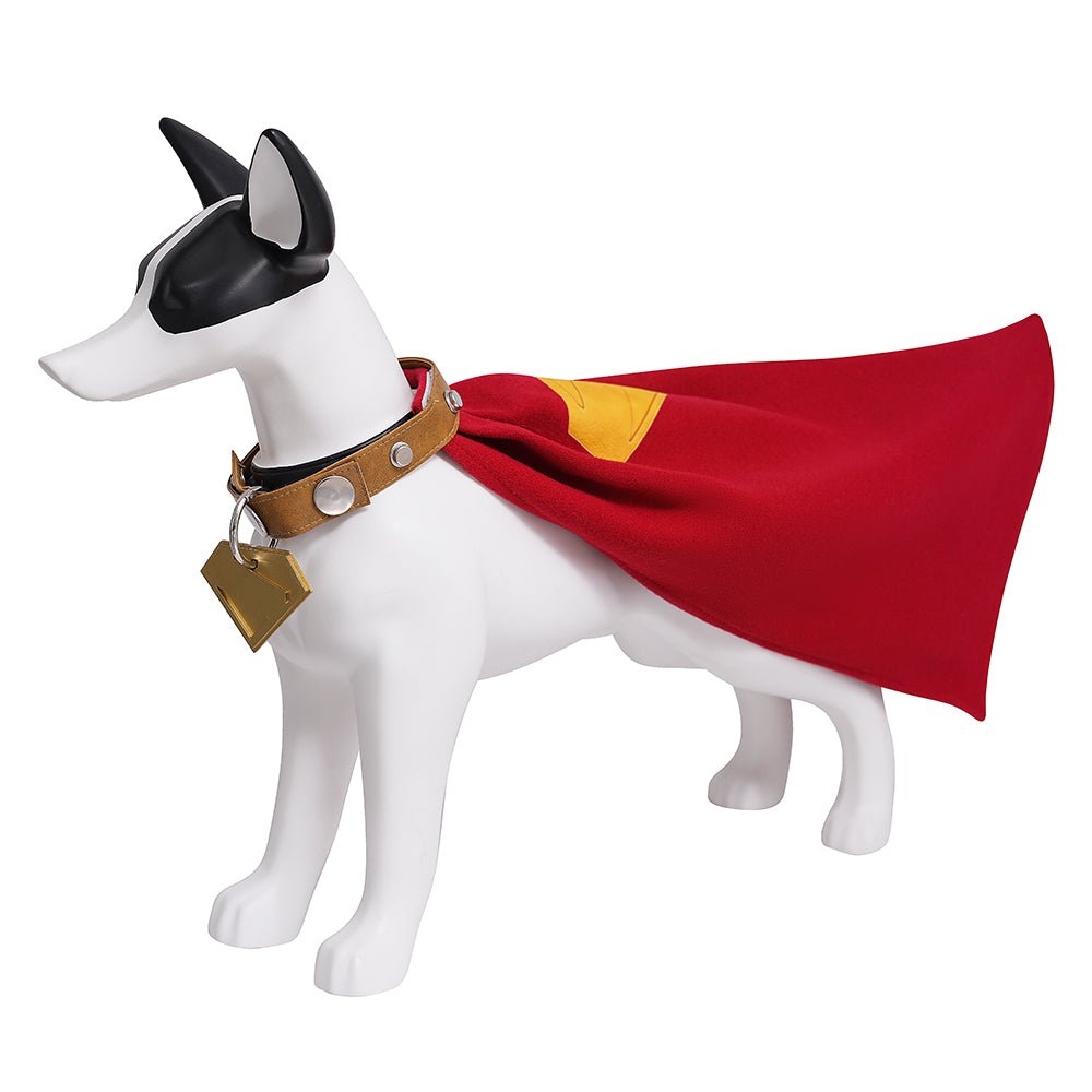 Traje de Cosplay Superman Krypto do Filme - Qualidade Premium para Fãs - Estrela Cosplay