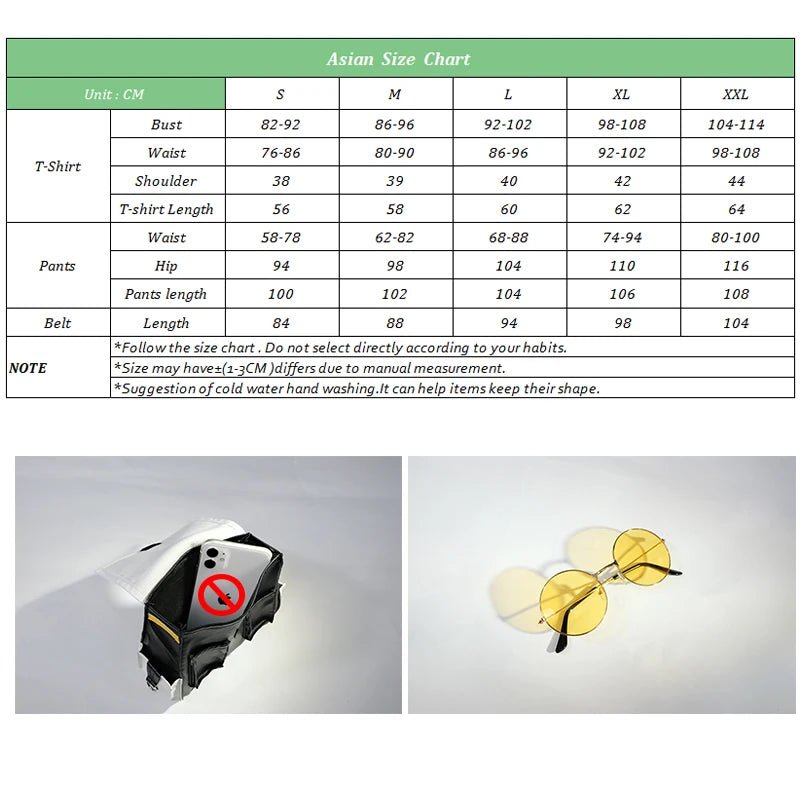 Fantasia de Cosplay HEARTSTEEL Ezreal do Jogo LOL - Terno Preto Unissex Conjunto Completo com Óculos para Halloween - Estrela Cosplay