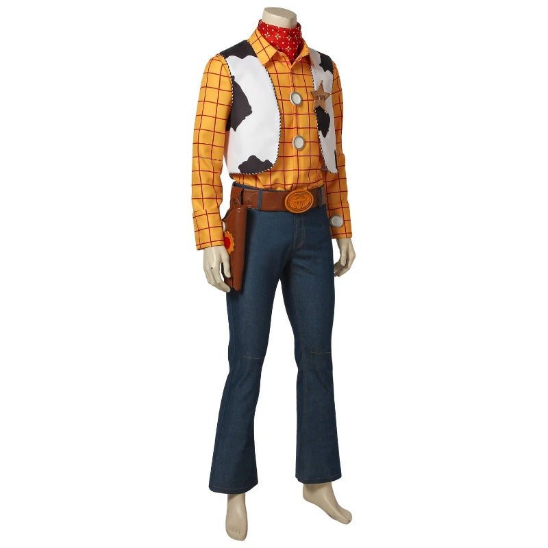Fantasia Woody Xerife Cowboy para Adultos - Cosplay e Halloween - Estrela Cosplay