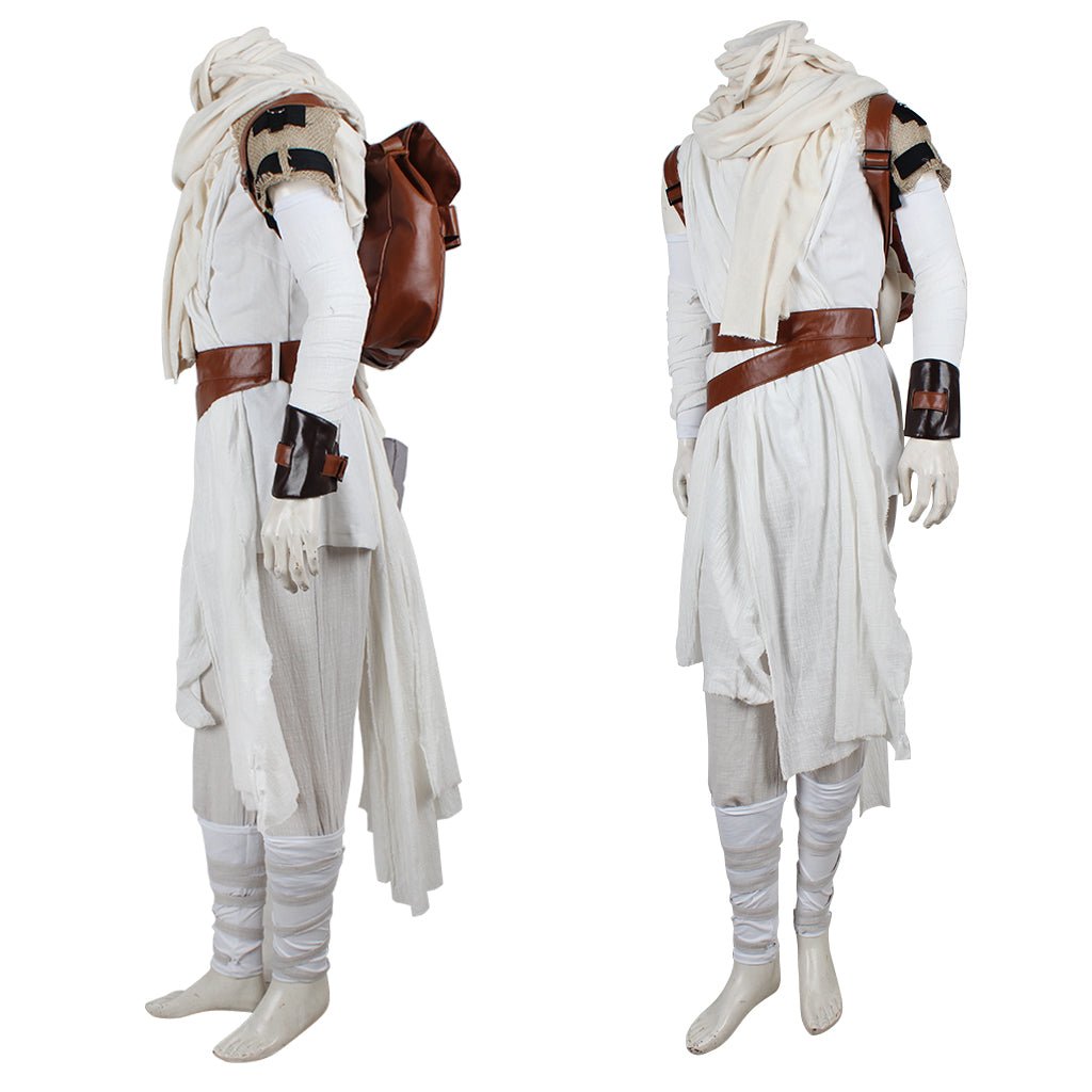 Traje de Rei de Filme para Mulheres - Uniforme Branco Completo para Halloween - Estrela Cosplay