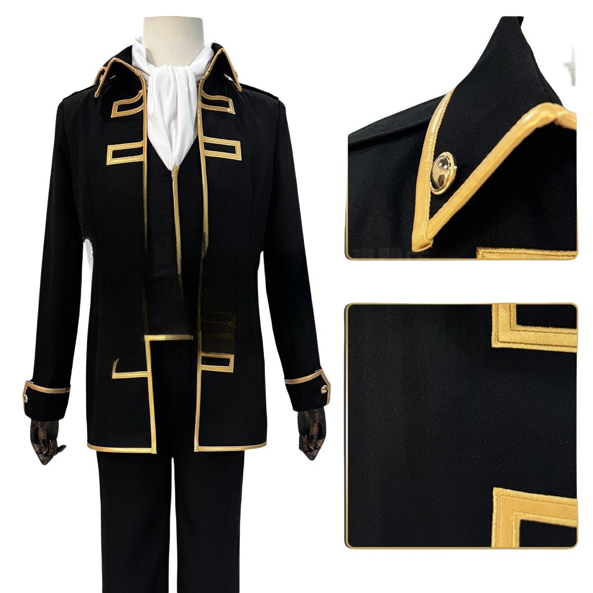 Fantasia de Cosplay Gintama Shinsengumi - Toshiro Hijikata e Sougo Okita - Estrela Cosplay