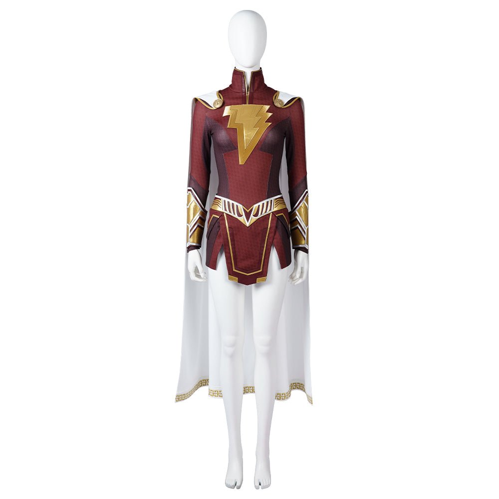 Traje de Cosplay Artesanal Mary Batson de Shazam! Fúria dos Deuses - Estrela Cosplay