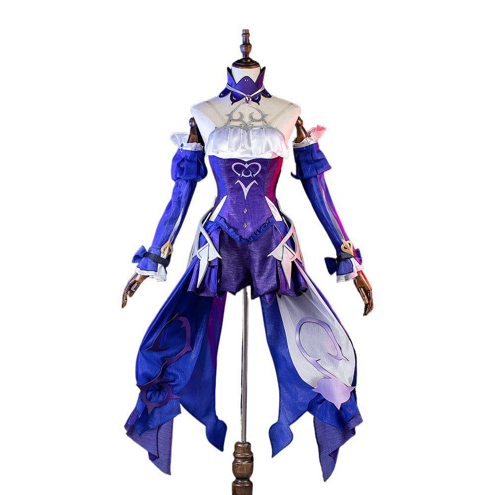 Traje de Fischl de Genshin Impact - Sonho Noturno da Verdadeira Realeza - Estrela Cosplay