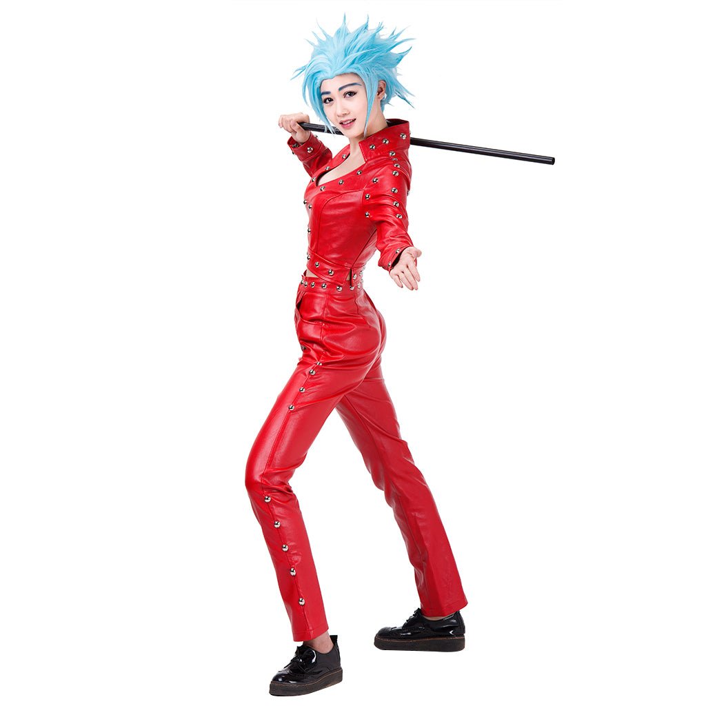 Traje de Cosplay Ban dos Sete Pecados Capitais - Raposa do Pecado da Ganância - Estrela Cosplay