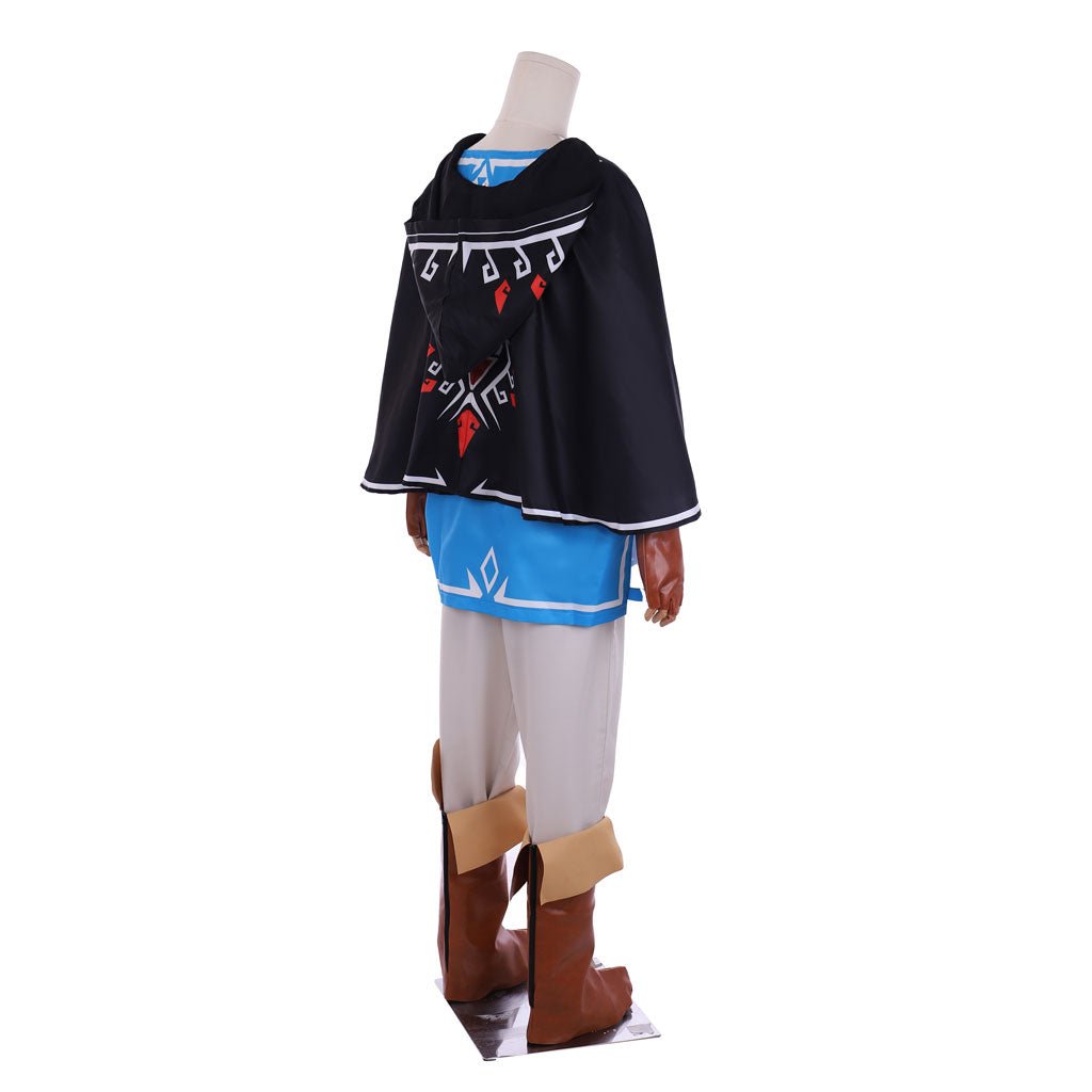 Jogo Zelda: Breath of the Wild Link Fantasia de Cosplay - Conjunto Completo Traje Autêntico do Herói - Estrela Cosplay