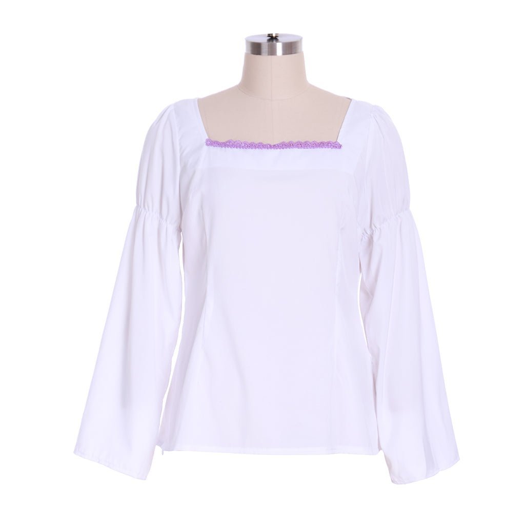 Vestido Roxo Regência Medieval Renascença Nobre Festa Chá Traje Mulheres Teatro Palco - Estrela Cosplay