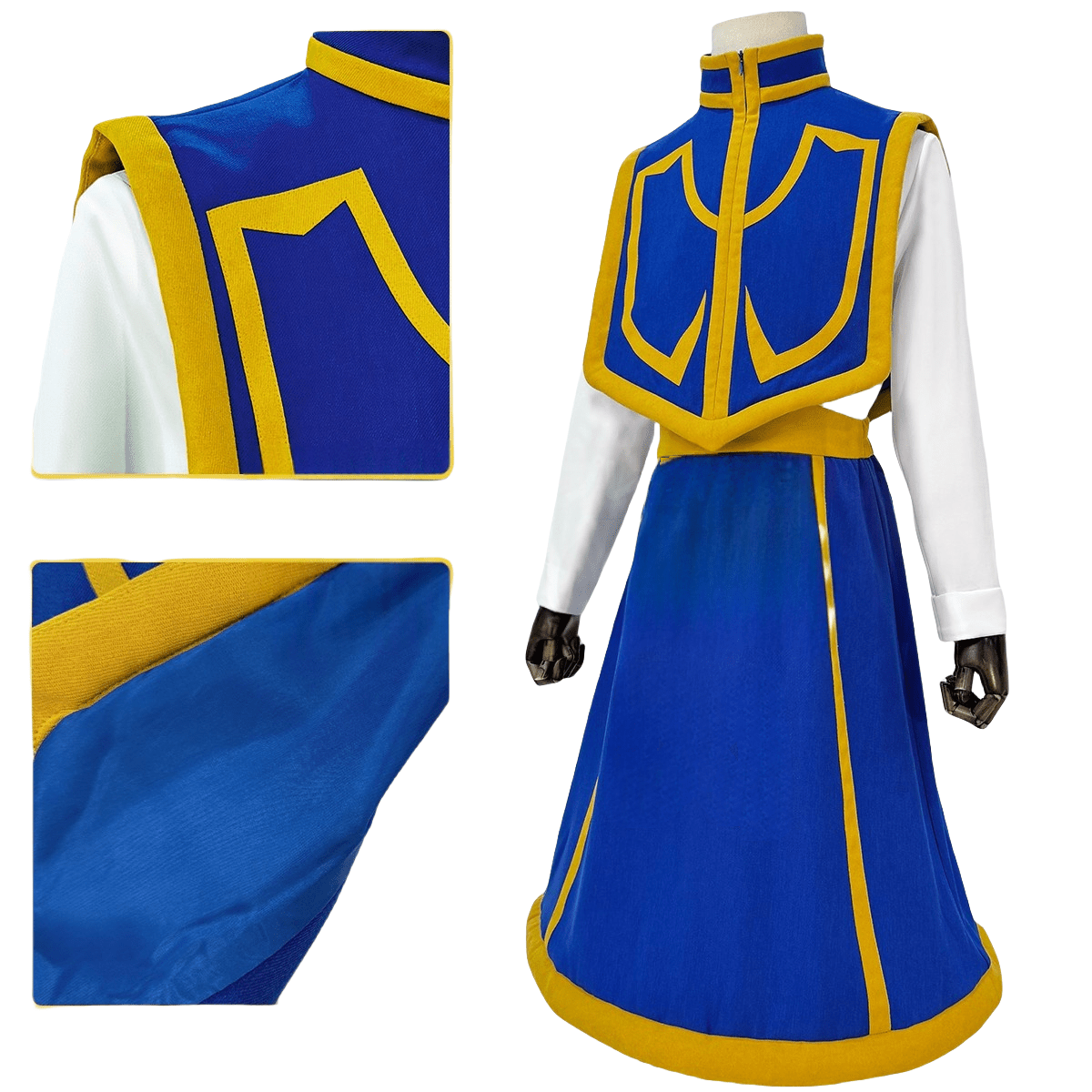 Fantasia de Kurapika de Hunter x Hunter - Qualidade Premium - Estrela Cosplay
