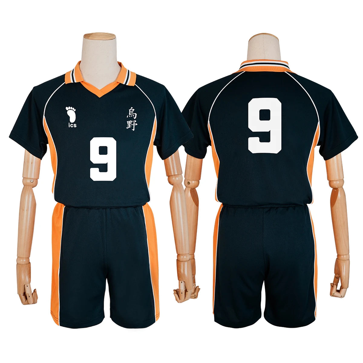 Jerseys de Cosplay Haikyuu Hinata Shouyou NO.10 Nishinoya Yuu NO.4 Kozume Kenma NO.5 Kuroo Tetsuro NO.1 Kageyama - Estrela Cosplay