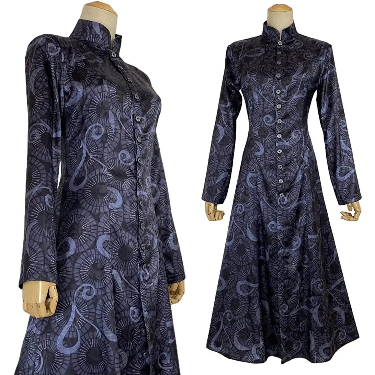 Traje de Cosplay de Tokyo Revengers Emma Sano Vestido Preto - Estilo Anime Modesto - Estrela Cosplay