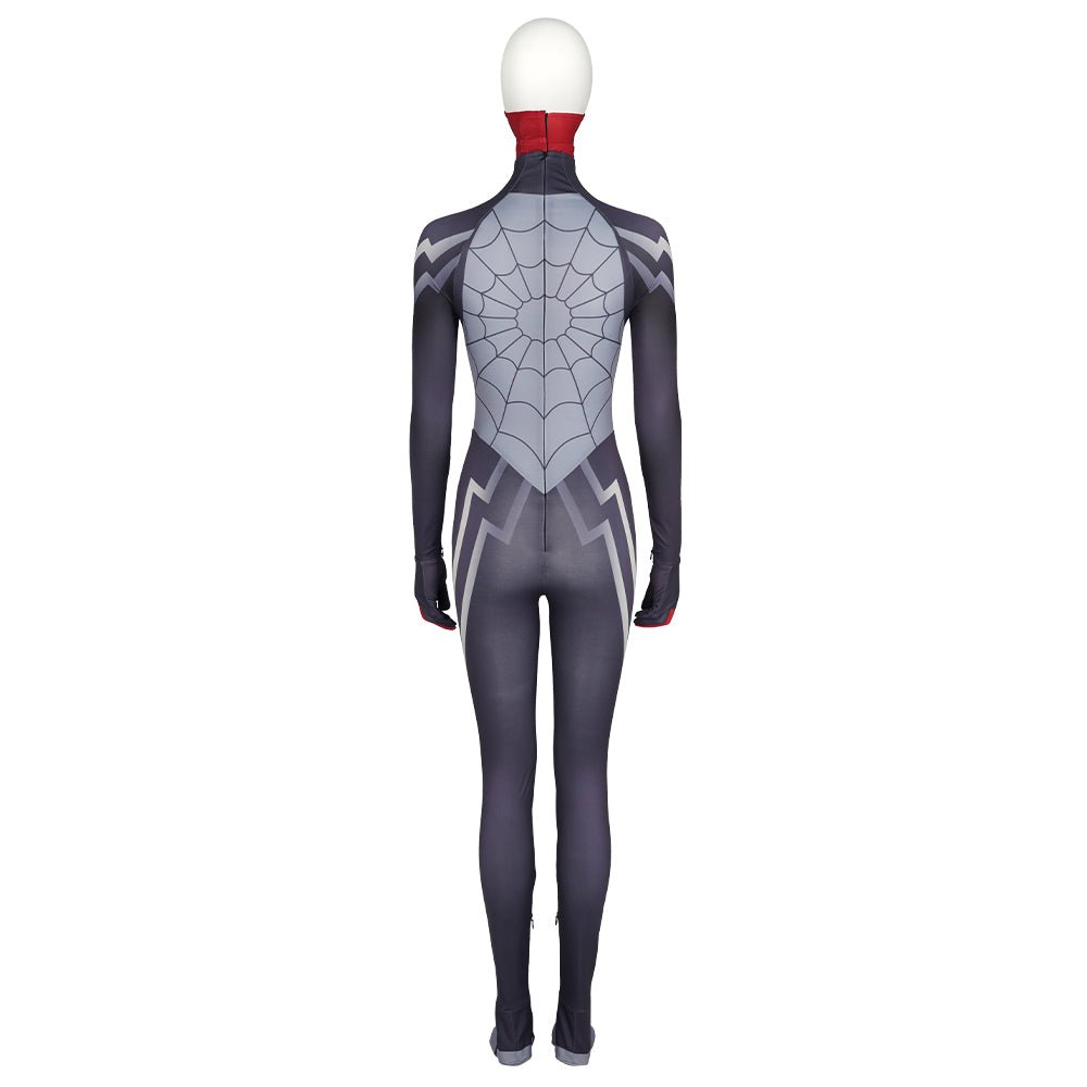 Traje de Cosplay Silk Cindy Moon Spider-Man Homecoming Macacão de Impressão Completo - Estrela Cosplay