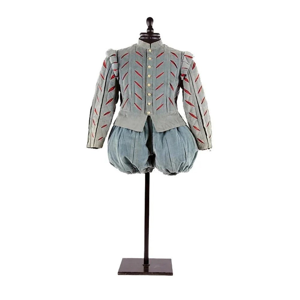 Traje de Rei e Príncipe Tudor para Homens - Traje Medieval de Cavaleiro da Renascença - Estrela Cosplay