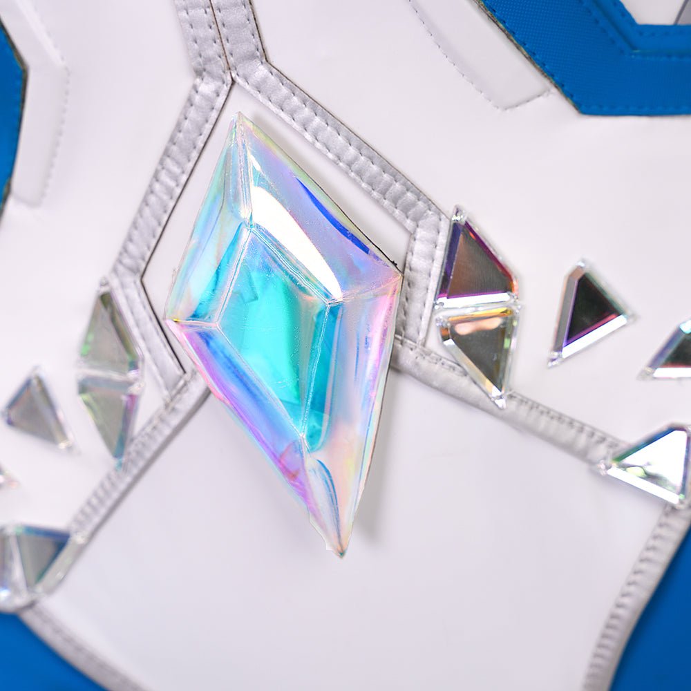 Fantasia de Cosplay Emma Frost - Rainha Branca do Marvel Contest of Champions - Estrela Cosplay