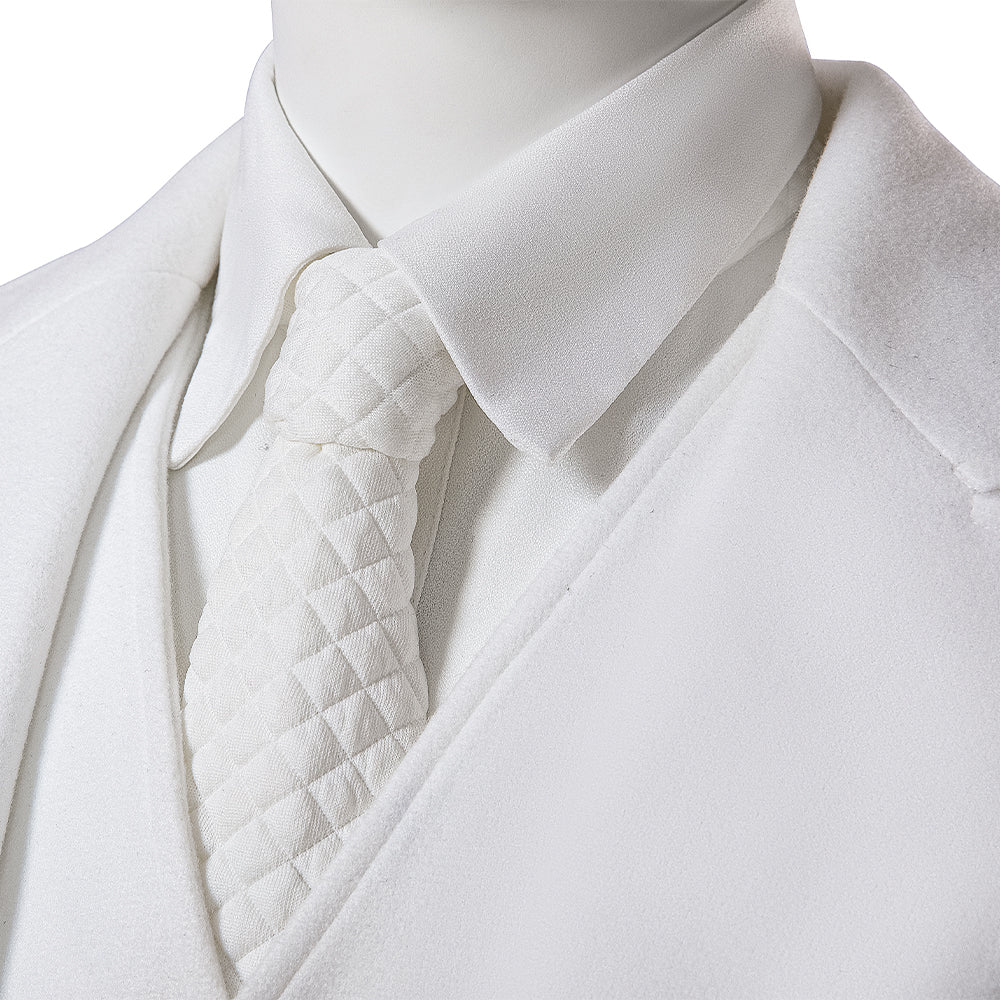 Traje de Cosplay Joker 2 Terno Branco - Réplica Premium do Filme - Estrela Cosplay