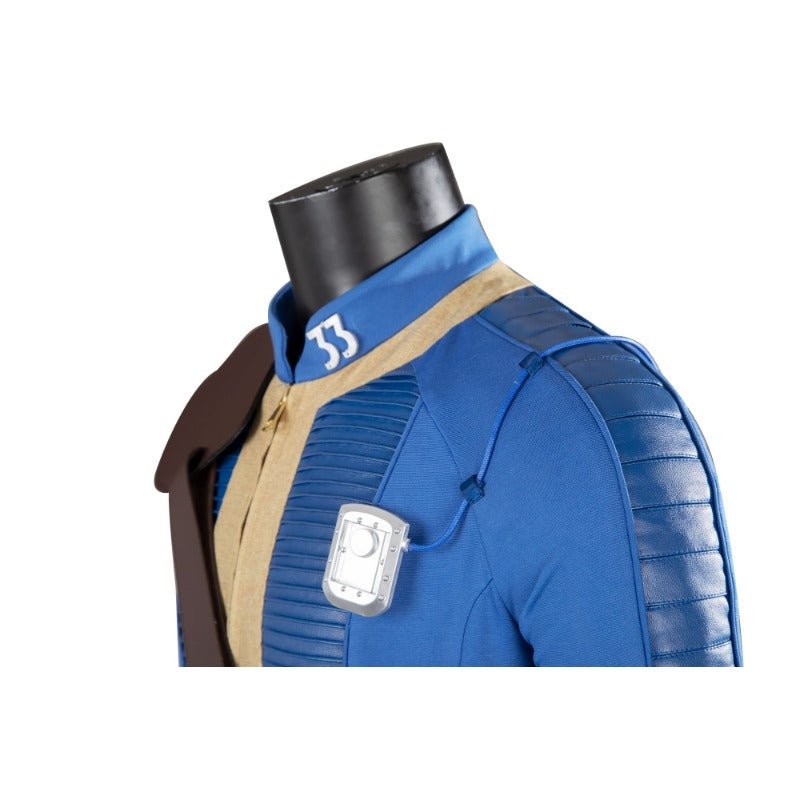 Traje de Cosplay Fallout Overseer Hank para Homens - Fantasia de Halloween e Carnaval - Estrela Cosplay