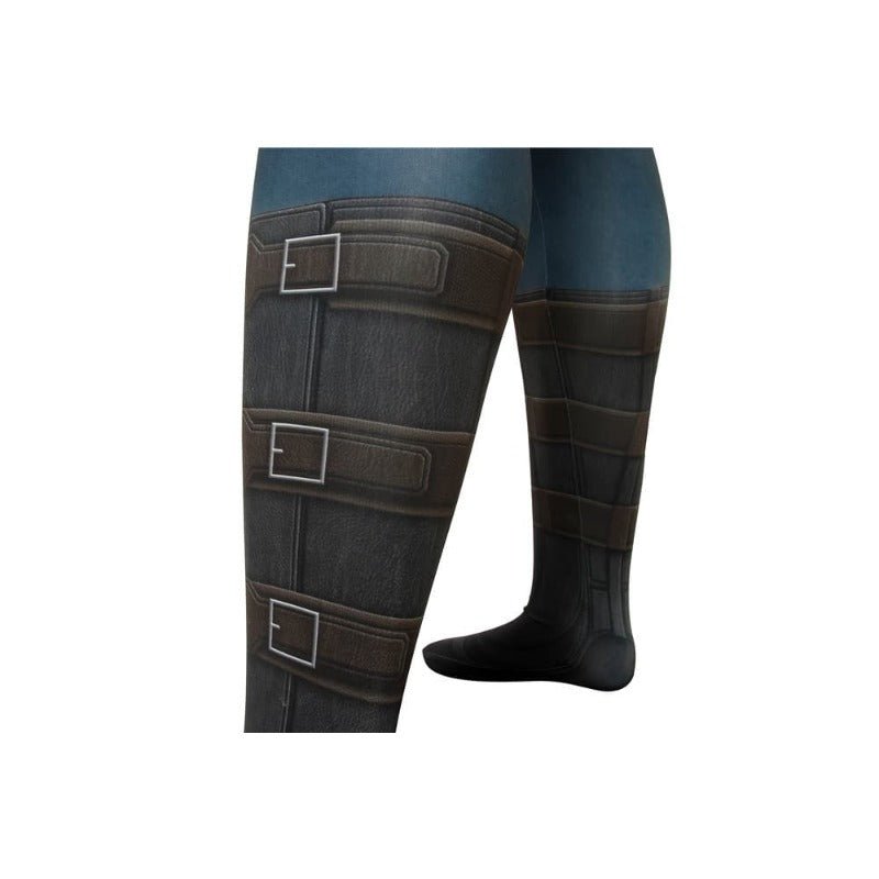 Macacão de Cosplay do Capitão América de Avengers: Guerra Infinita para Adultos - Estrela Cosplay