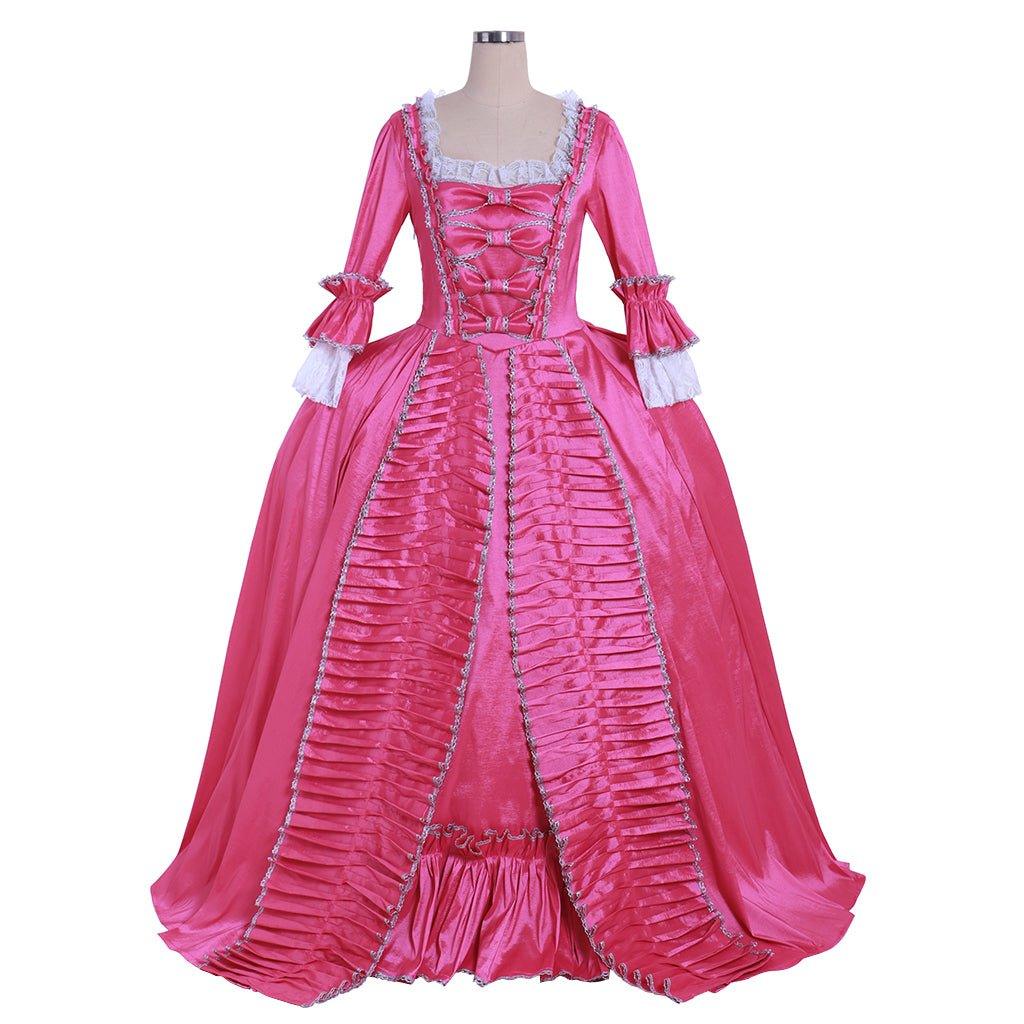 Vestido de Baile Colonial Marie Antoinette Século 18 | Vestido Princesa Vintage Vitoriano - Estrela Cosplay